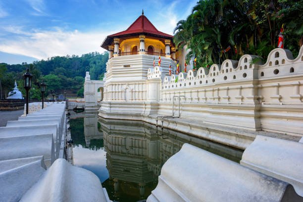 Temple of the Sacred Tooth Relic at Kandy, Sri Lanka